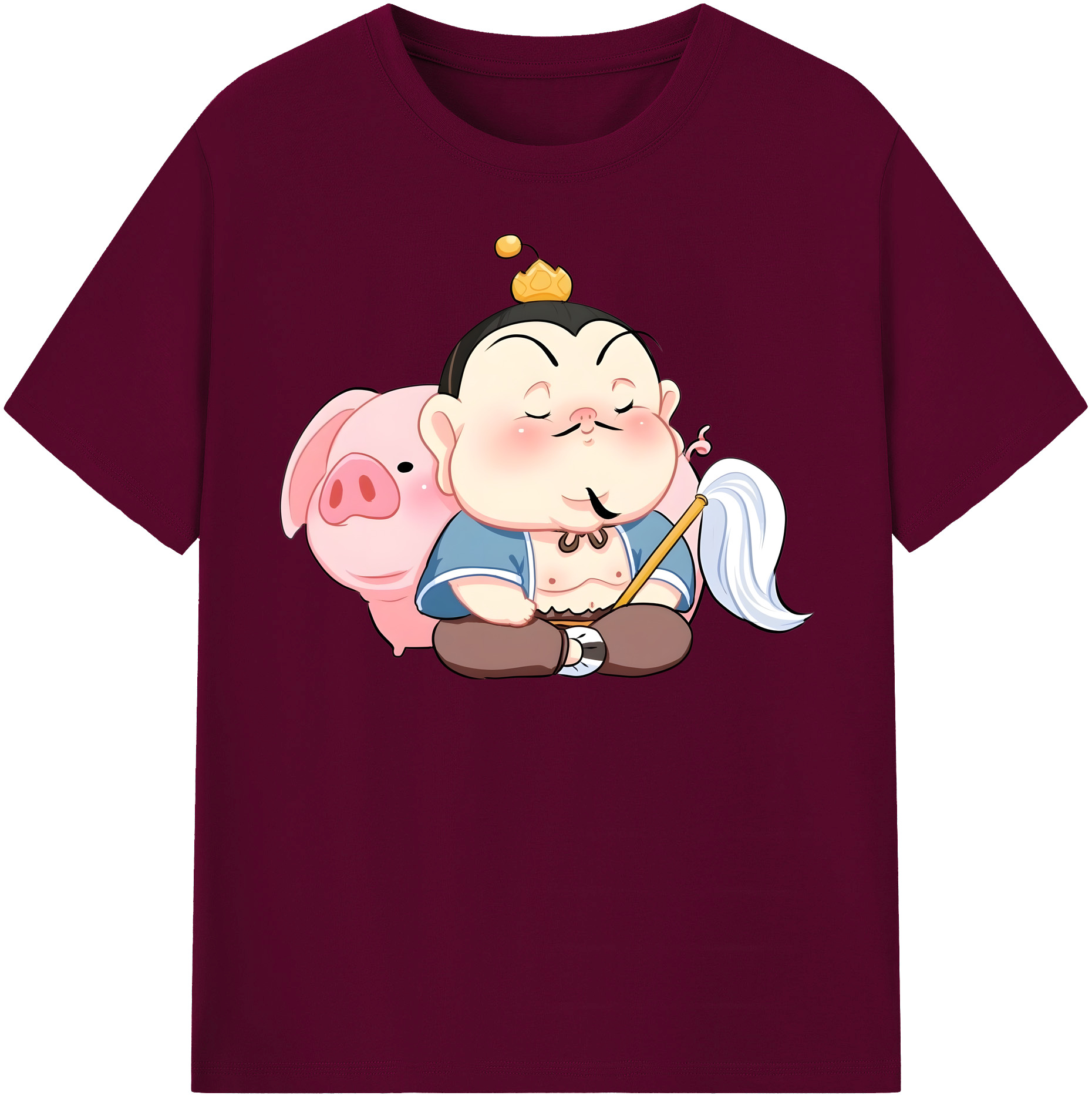 （画像用） Ne Zha 2 ナタ 魔童の大暴れ レディースカジュアルプリントTシャツ（綿100％）